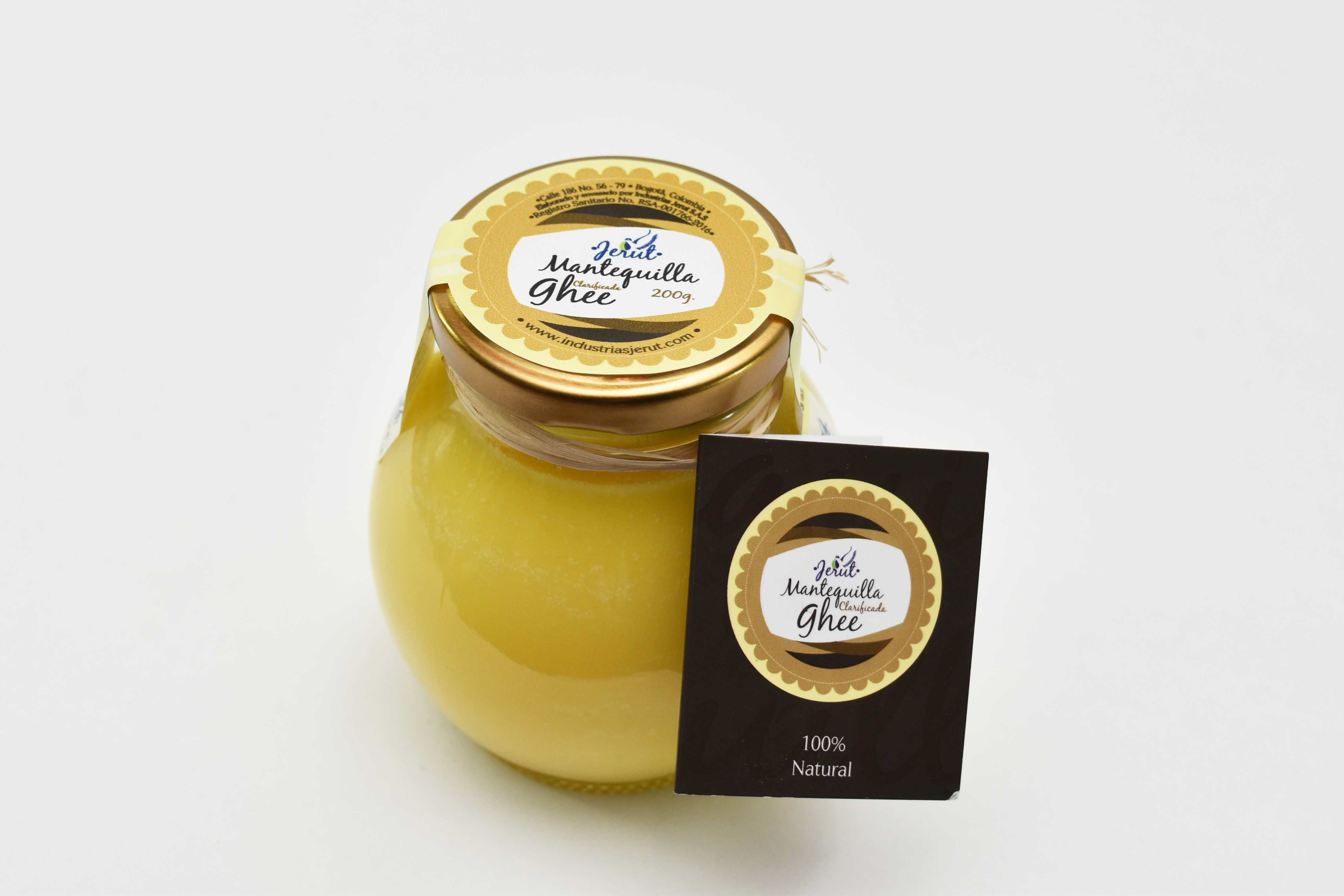 Ghee o mantequilla clarificada 200g