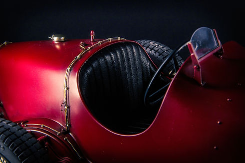 Levegh Alfa Romeo Monza Leather work.jpg