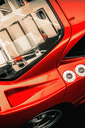 LEVEGH Ferrari F40 LM engine top view