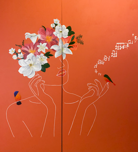 Blooming Family 8x8'