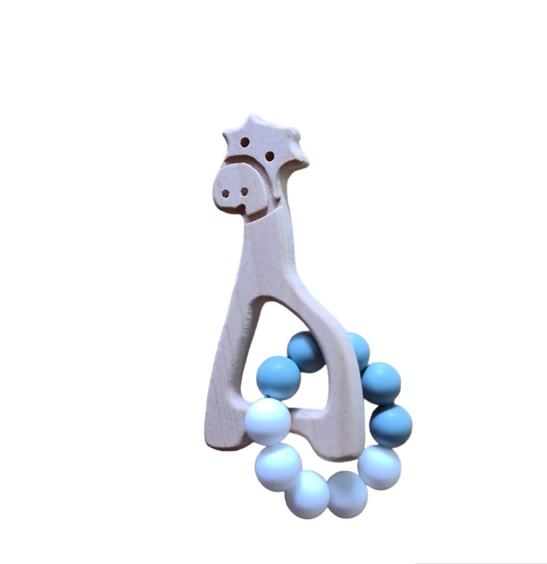 Giraf bijtring - Wit Grijsblauw