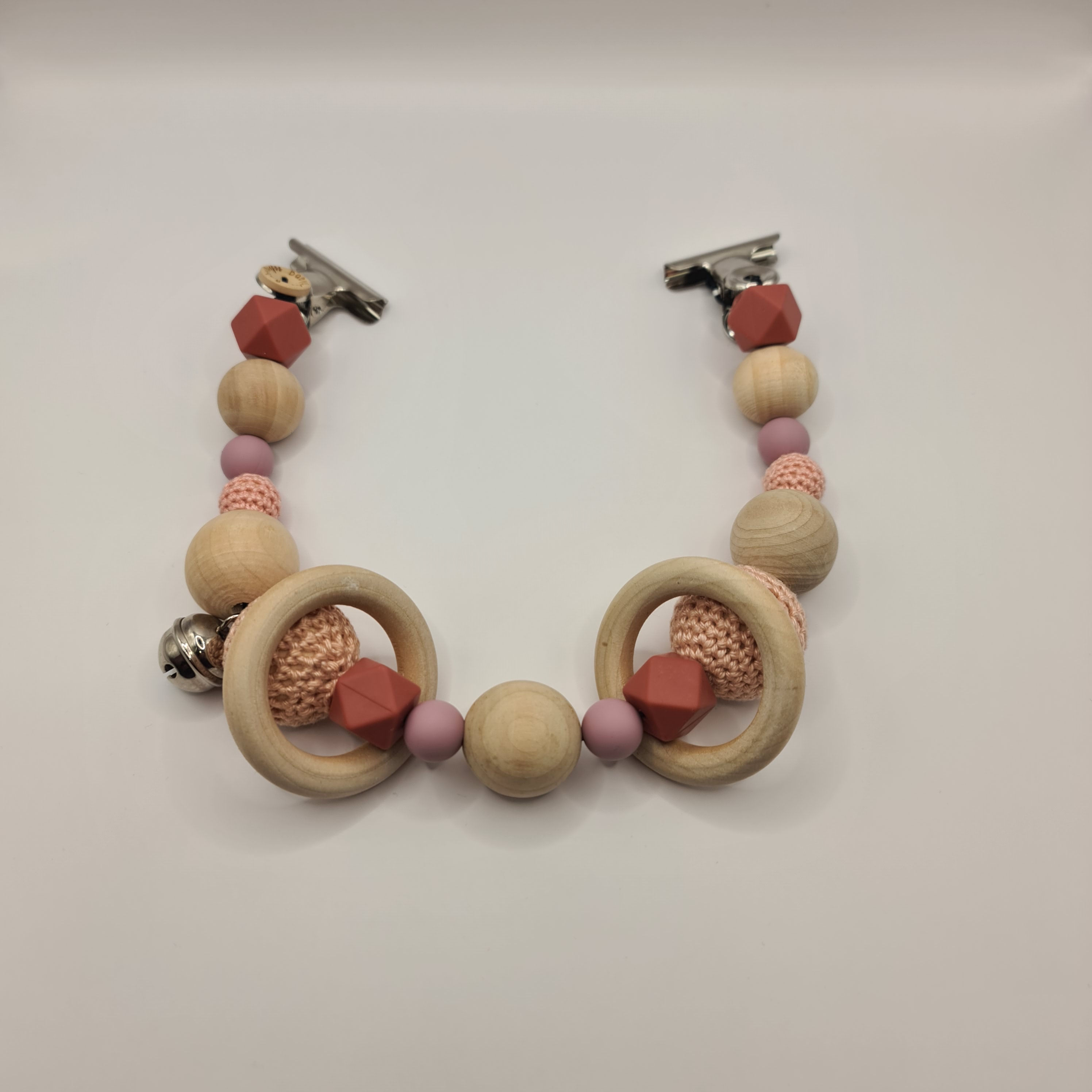 Wagenspanner zonder naam - Maroon Zalm Oudroze