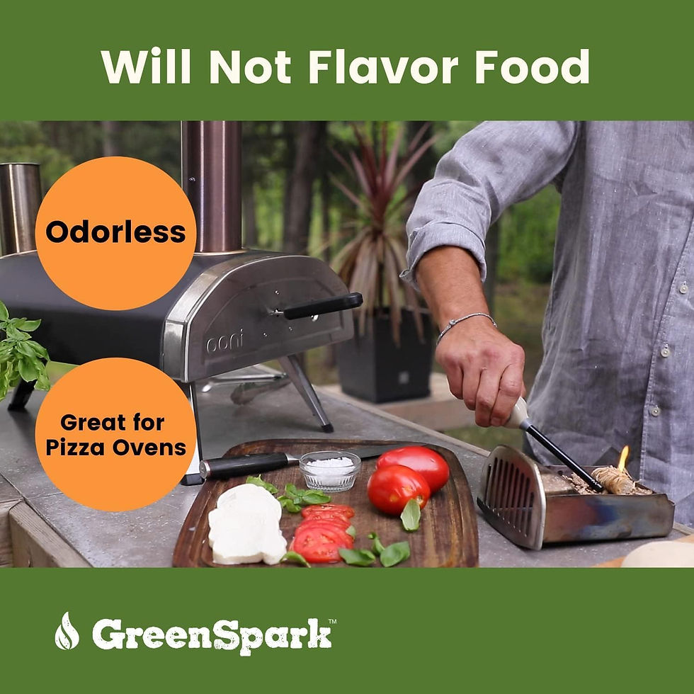 Thumbnail: GreenSpark 100% Natural Firestarter, Fast Lighting, Long Burn, Waterproof, Safe