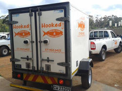 Facebook - Here we completed a set of signs for HOOKED FRESH FISH & SEAFOOD SUPP
