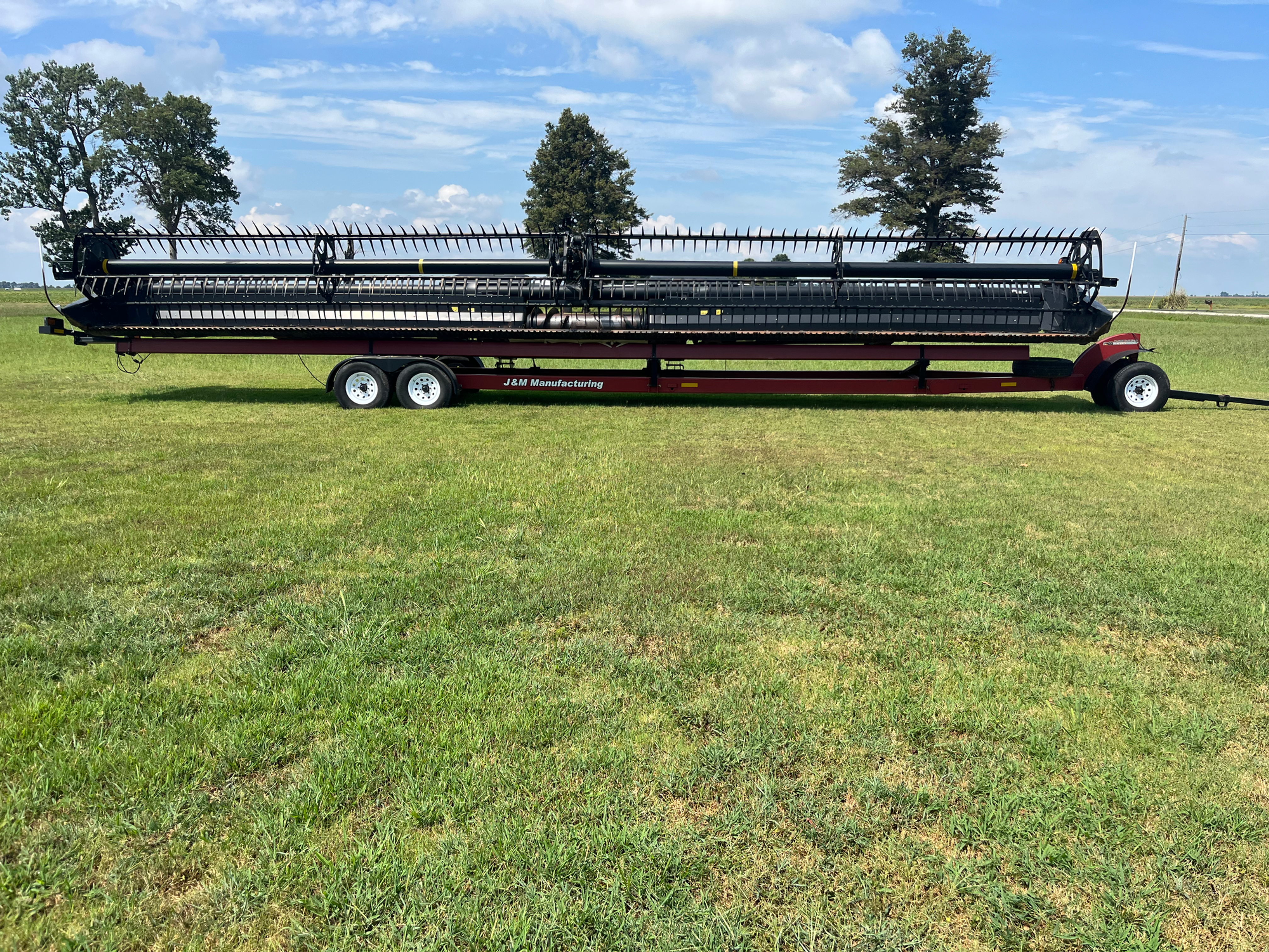 MacDon FD70 45ft Header w/trailer