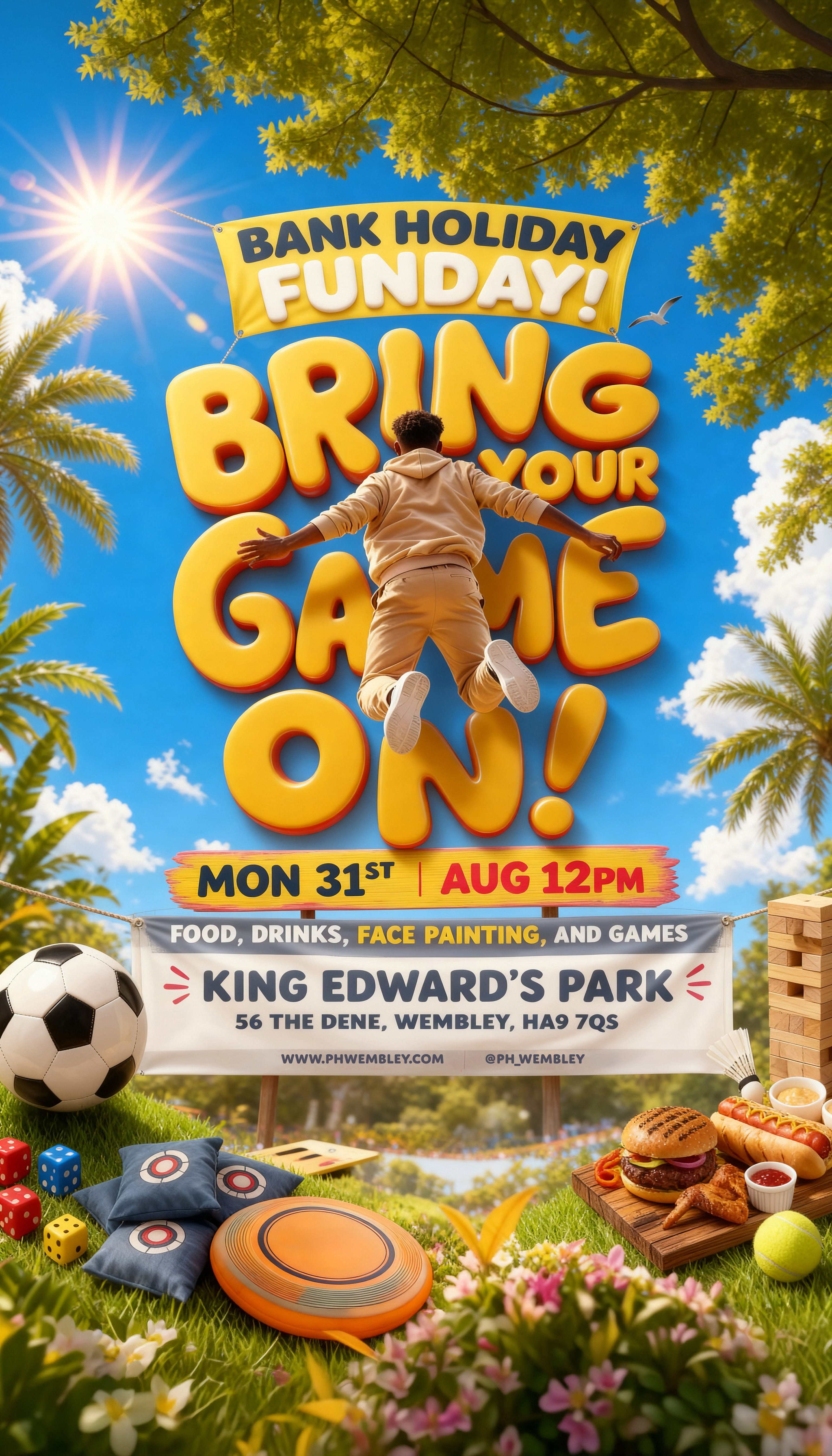 Client park day fun flyer