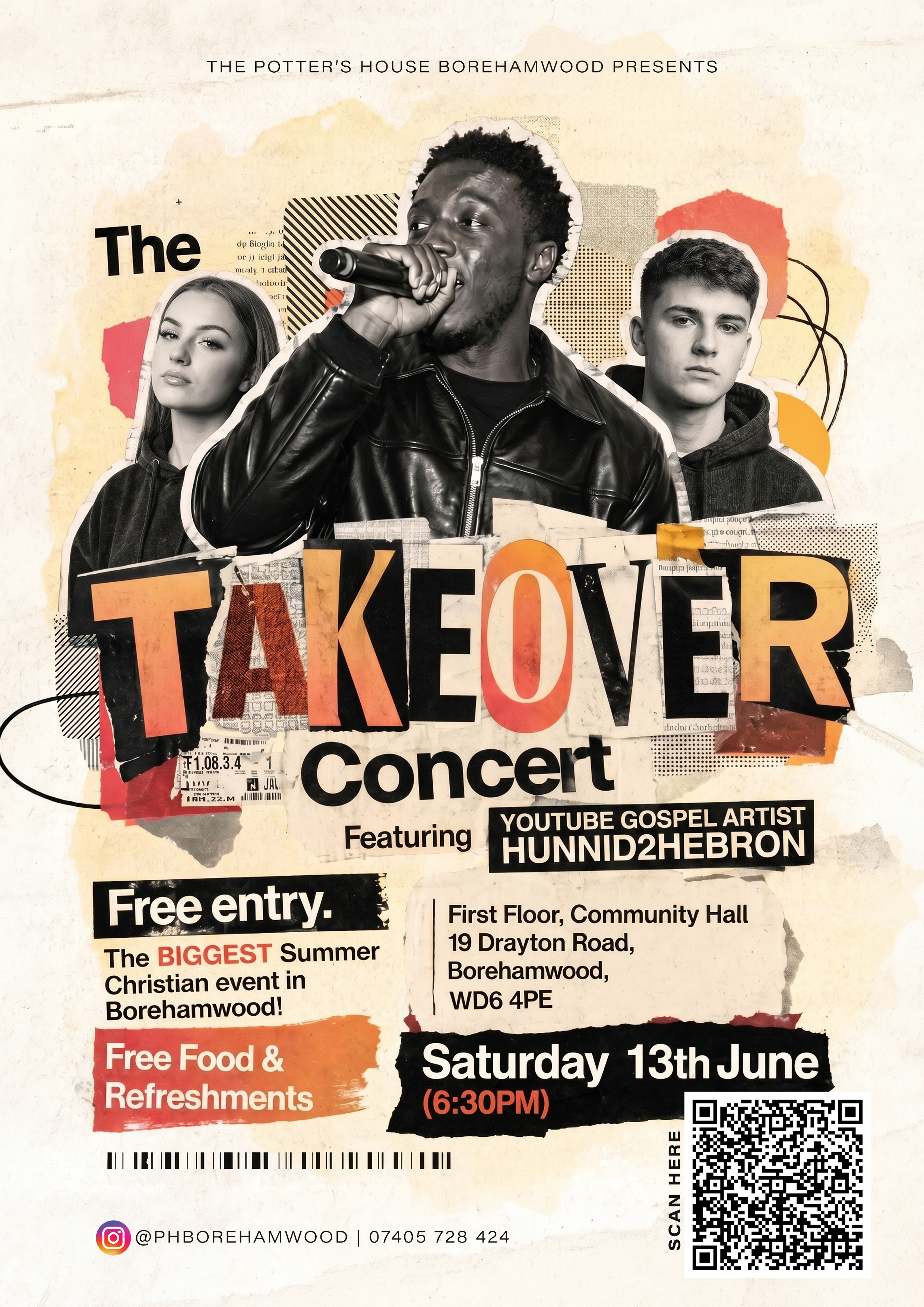 Takeover concert Design