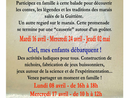 Autres idées d'animations pour le printemps