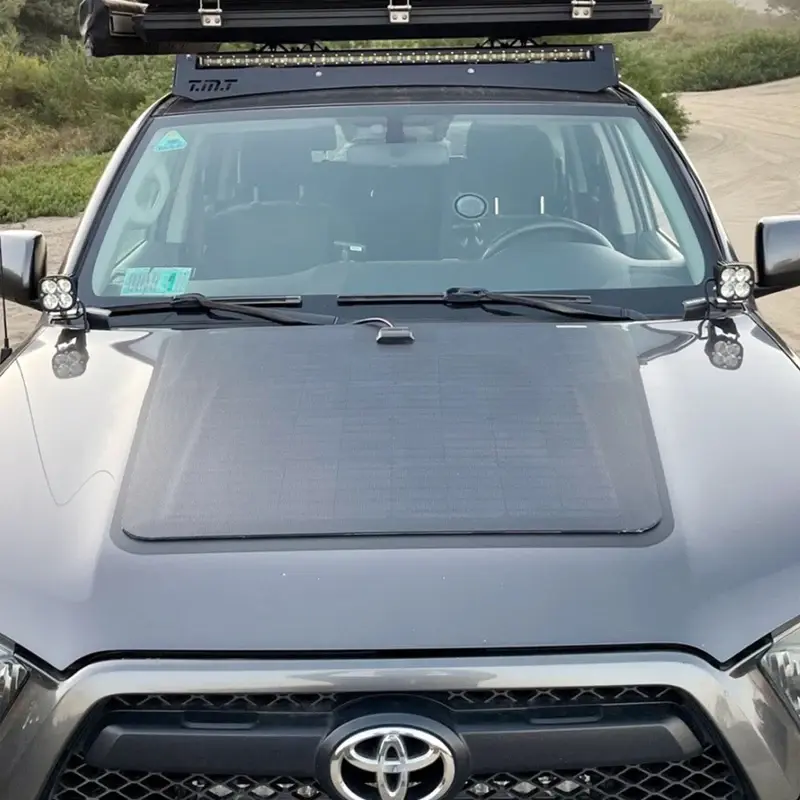 Thumbnail: Toyota 4Runner 4th&5th Gen (2003-2024) 100W Hood Flexible Solar Panel