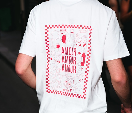 T shirt Copains Vertbois Bar à vin Paris 3 Marais