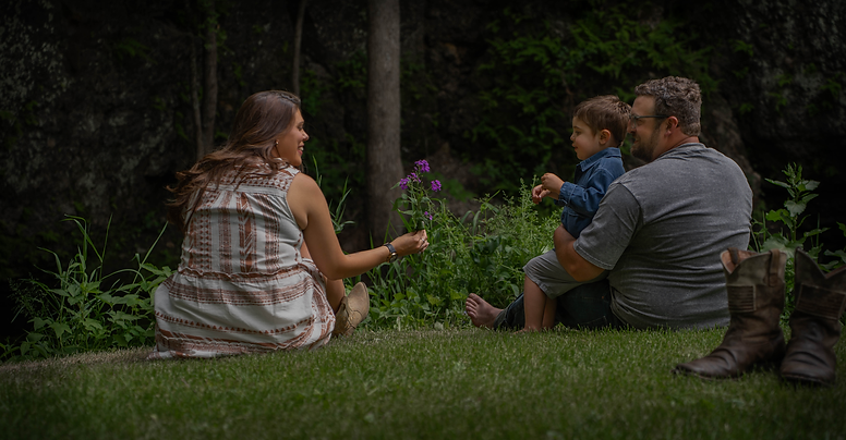 Family and toddler Portrait photographed by the lifestyle photographer Untamed Spirit Imagery