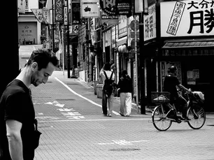 Mike Simone in Tokyo, Japan