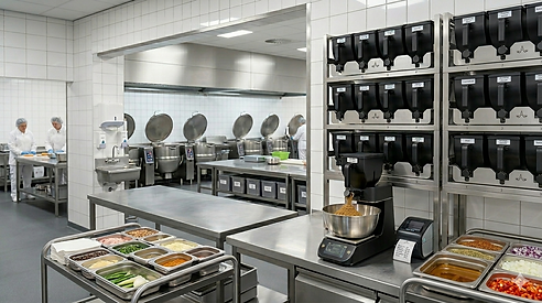 Sistema de dosificacion semiautomatizada restaurantes