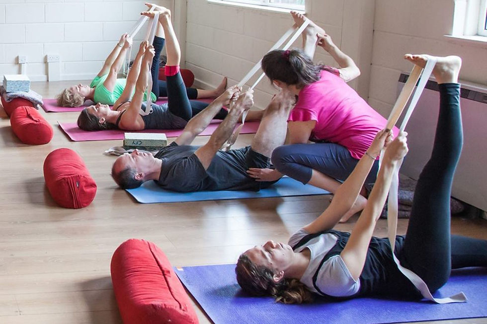 Yoga workshop with Claire Ferry