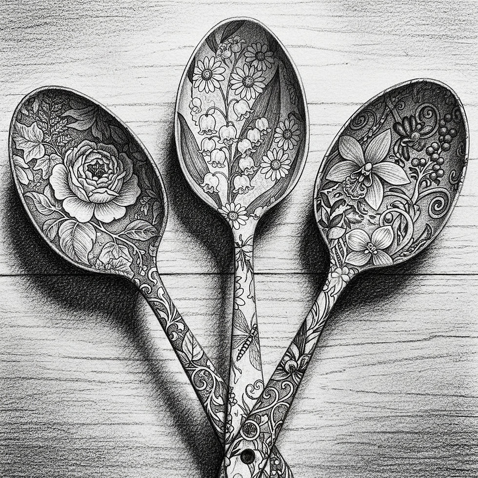 How to Decoupage Wooden Utensils: A Beginner-friendly DIY Guide