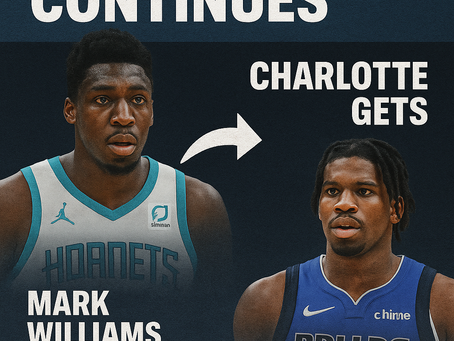 Mark Williams Era Ends — Traded to Luka’s Old Team in Hornets’ Latest Rebuild Move