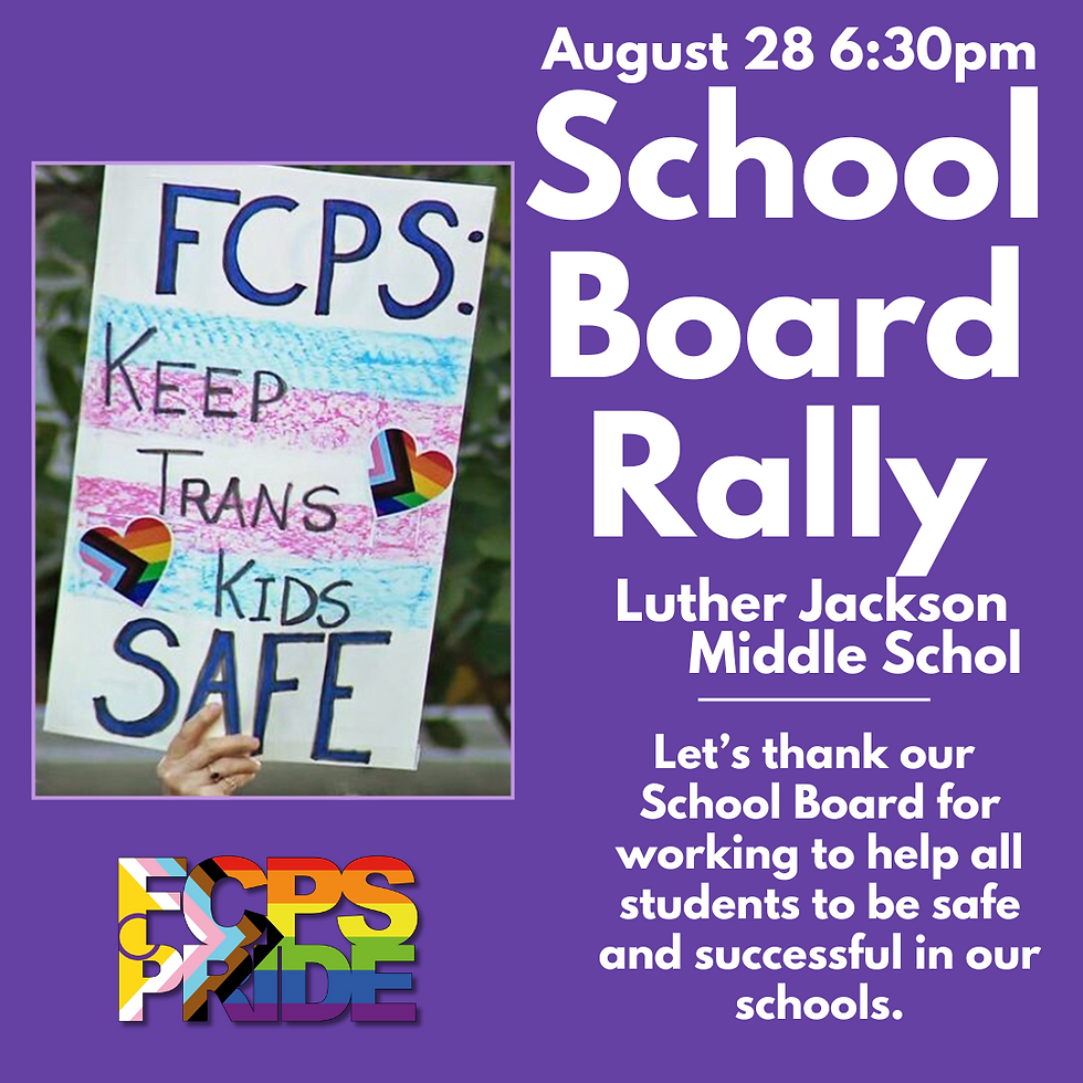 Support Our School Board Rally