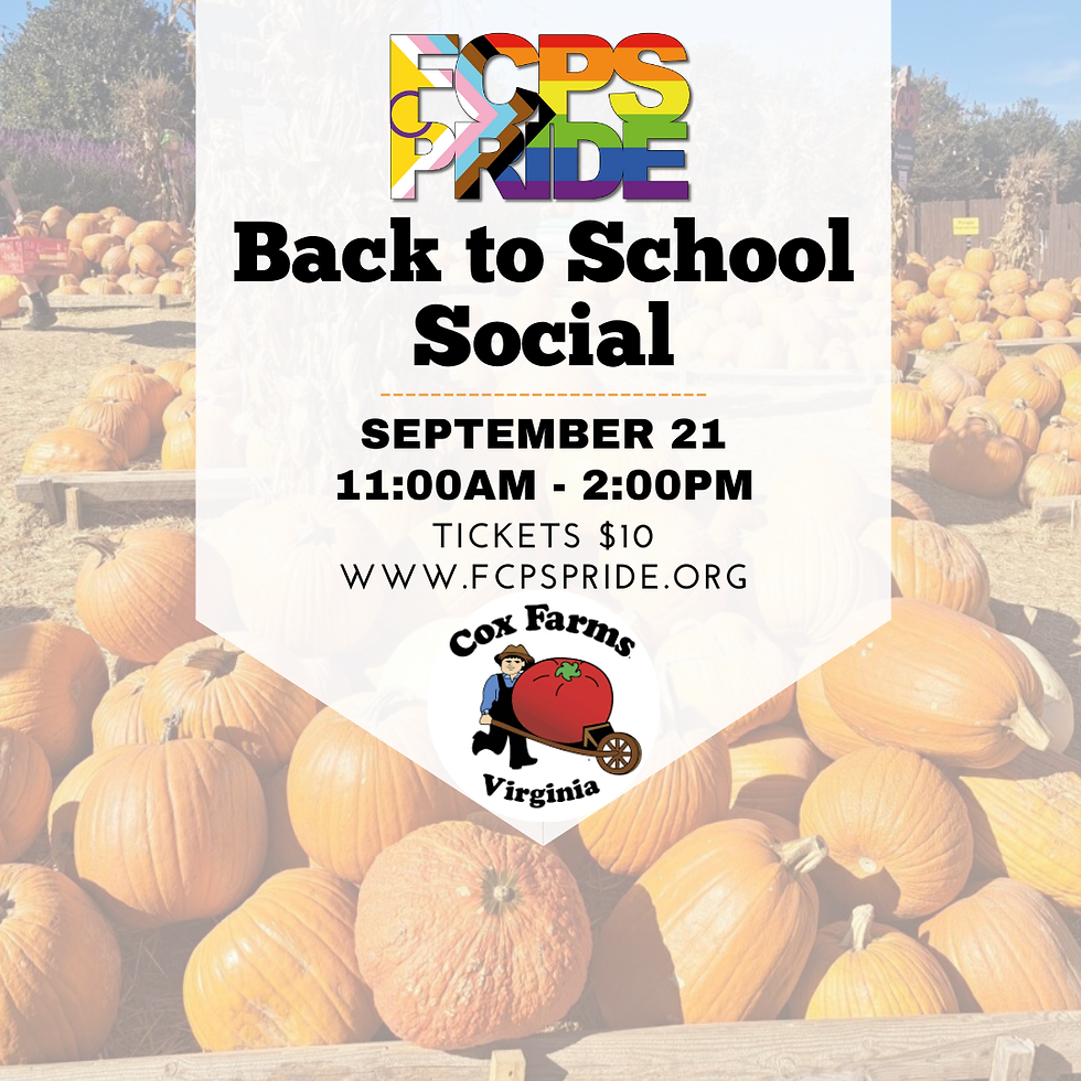 Back to School Social at Cox Farms