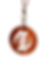 Gye-Nyame Speckled Place-A-Blessing Keychain Ornament