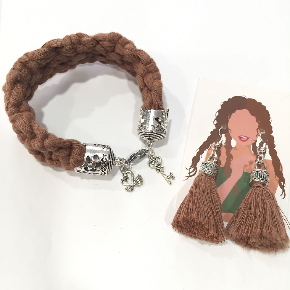 Miniature : Ensemble marron Lola