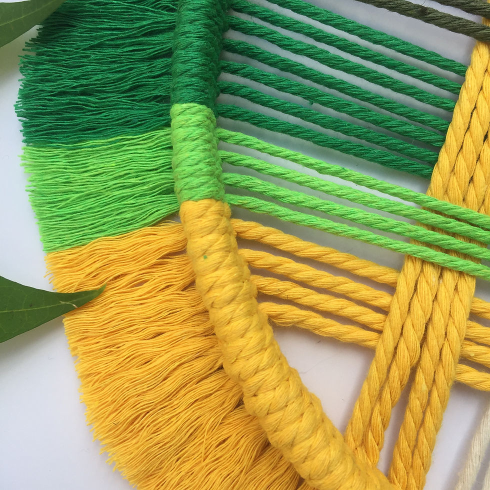 Miniatura: Macramé tribal 02