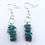 Miniature : Boucles coquillage bleue