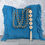 Miniature : Sac en macramé bleue 
