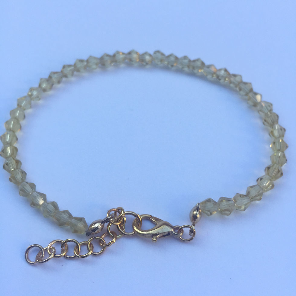 Miniature : Bracelet perles à facettes 