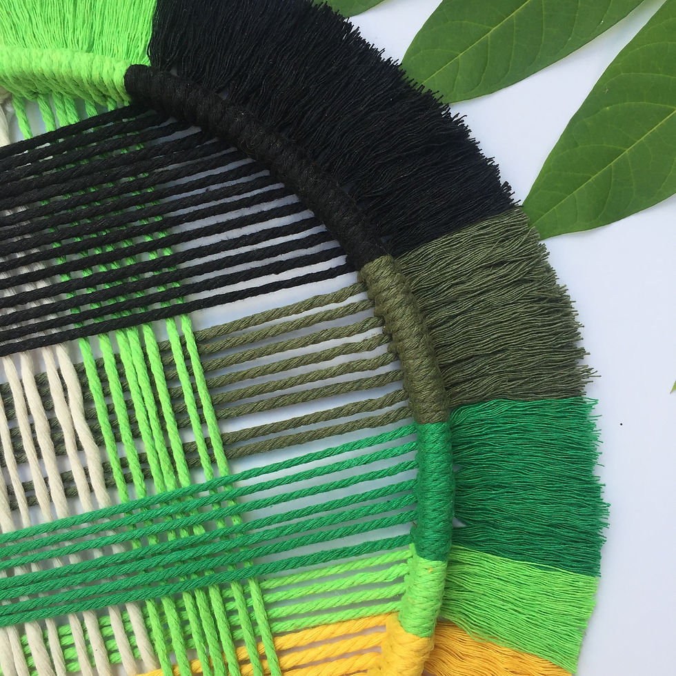 Miniatura: Macramé tribal 02