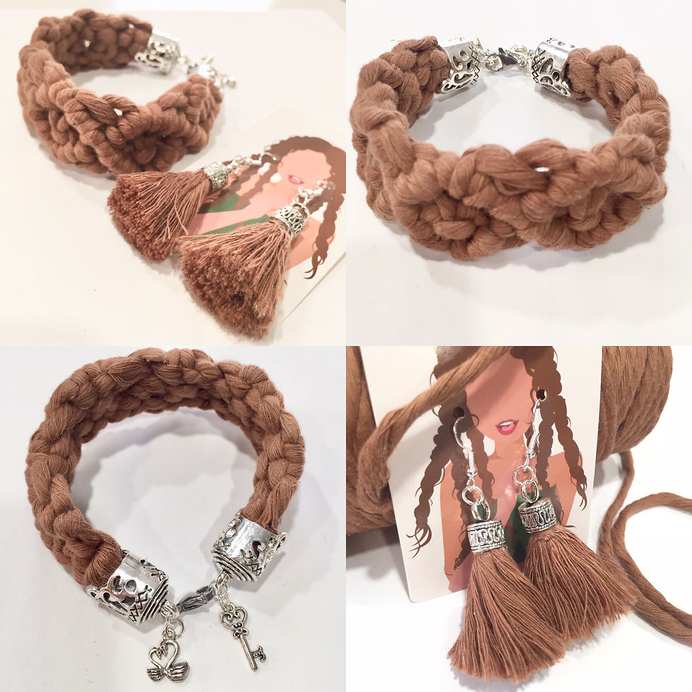 Miniature : Ensemble marron Lola