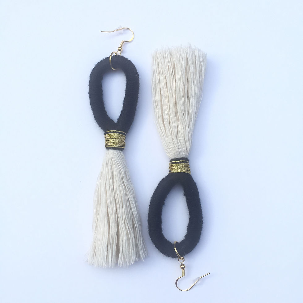 Miniatura: Boucles d’oreilles pompons 