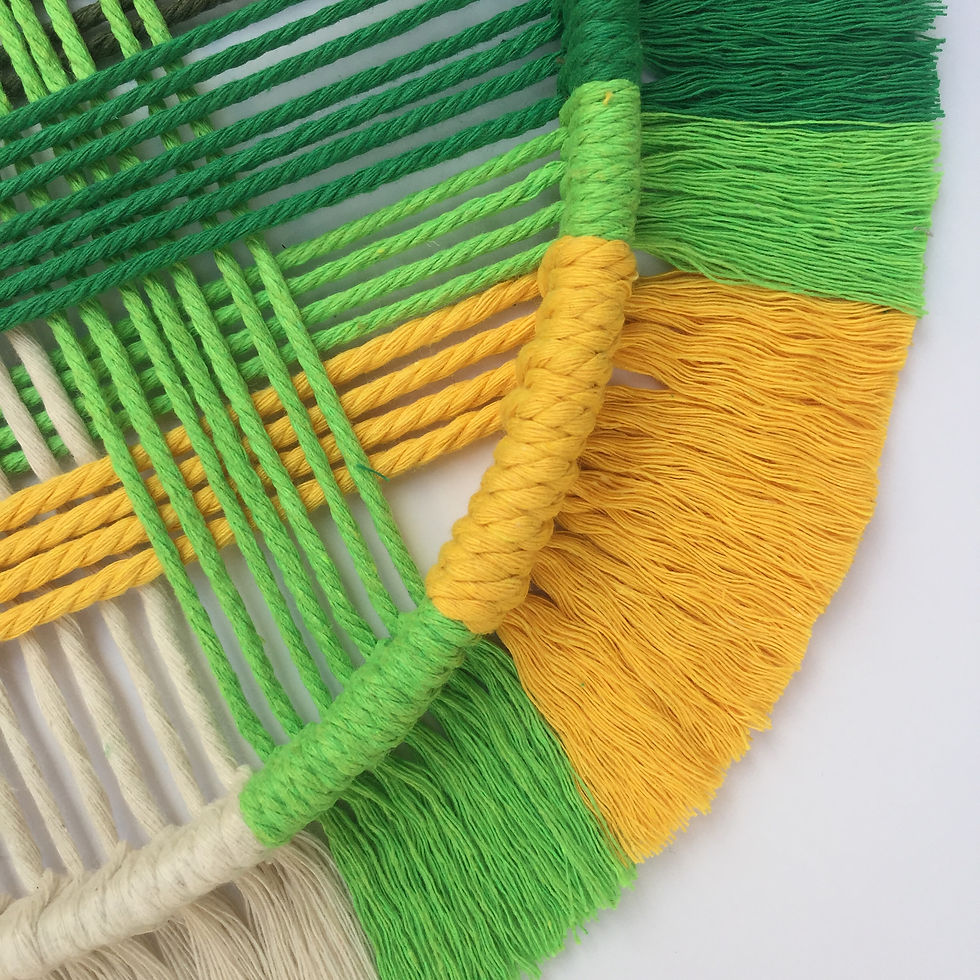 Miniatura: Macramé tribal 02