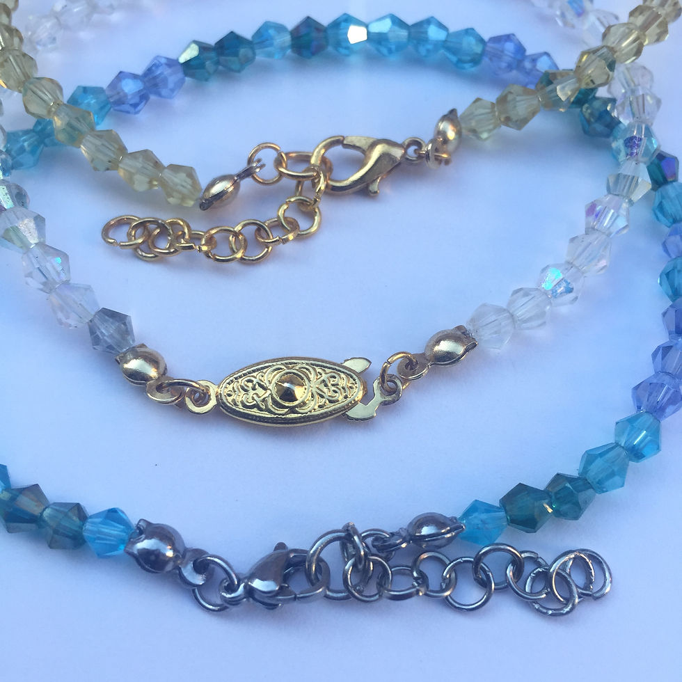 Miniature : Bracelet perles à facettes 