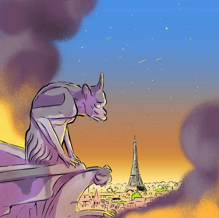 L'incendie de Notre-Dame