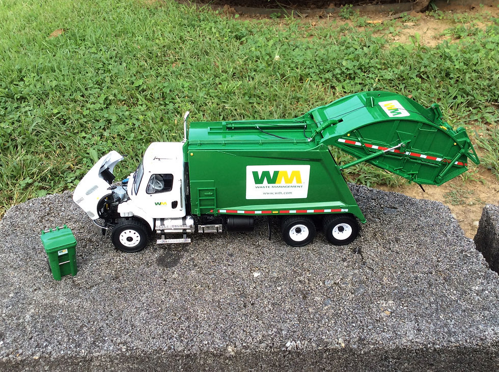 Thumbnail: Waste Management 1/34 scale Freightliner® M2 with McNeilus® Rear Load Refuse Tru