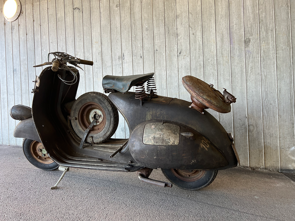 VESPA ACMA 1952 COURSIFIE RACER "104"