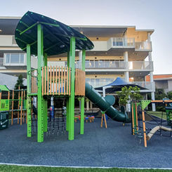 West End State School celebrated 150 years with a brand new WillPlay playground! Featuring a custom Bespoke Tower, Boxie Climb System and interactive play elements tailored for an inner-city school environment. Discover the upgrade here.