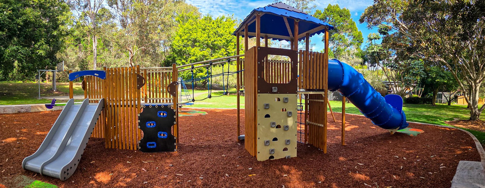 Explore the vibrant playground transformation at Orange Grove Park in Palmwoods. Sunshine Coast Council partnered with WillPlay for custom Australian-made play equipment.