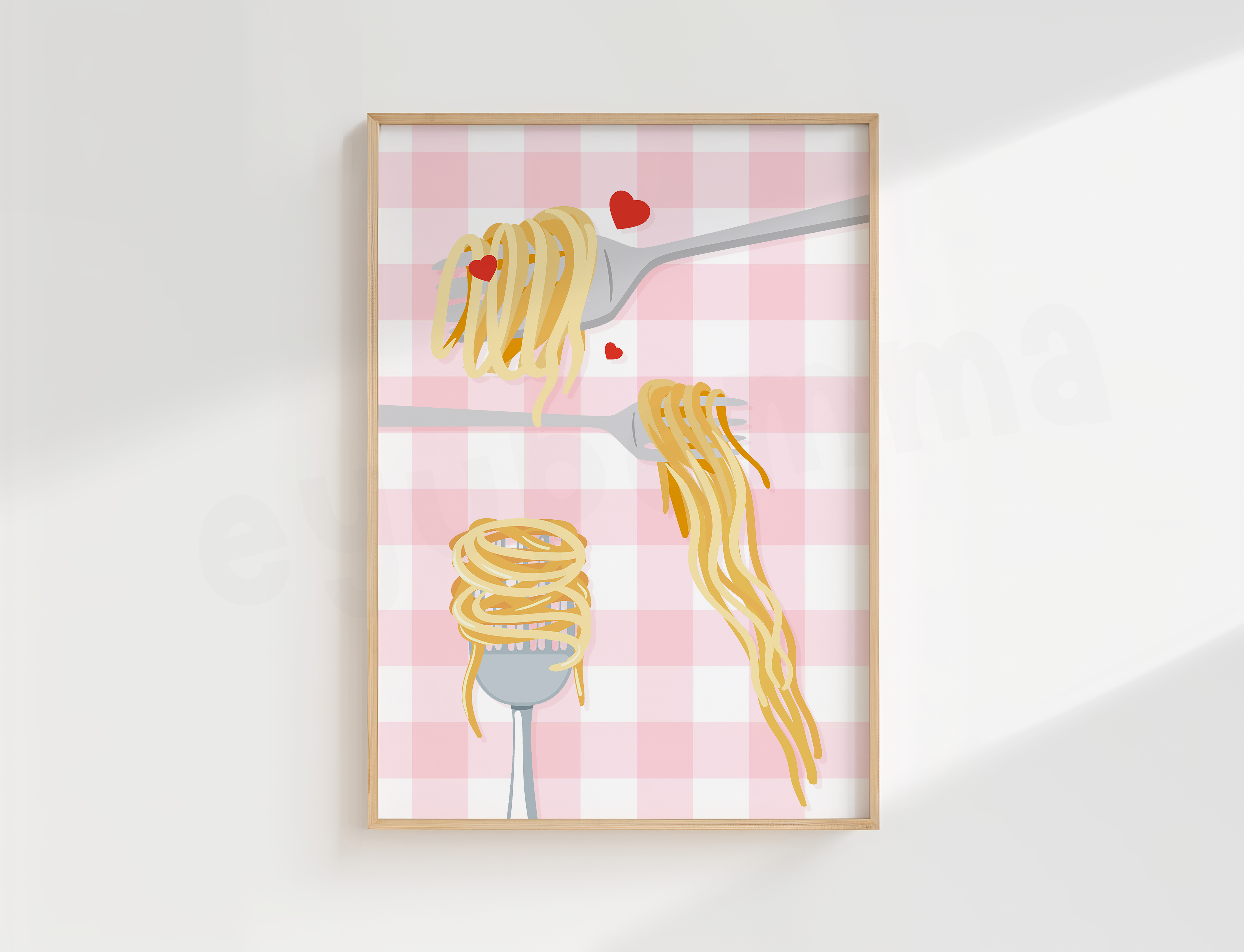 Spaghetti Print