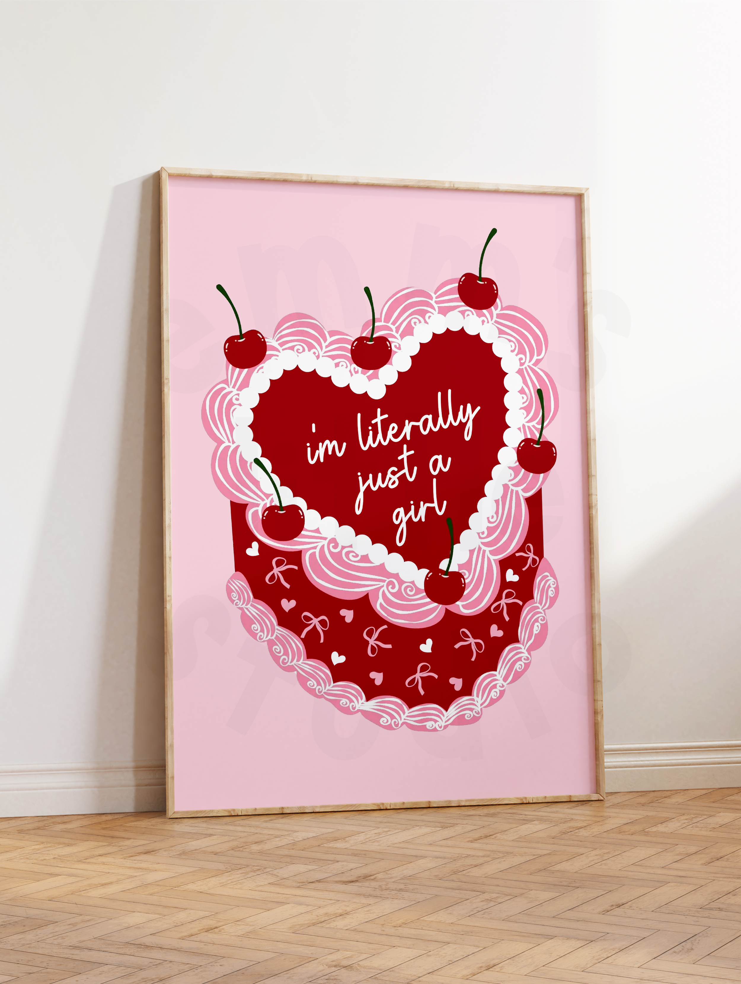 Literally Just A Girl Print