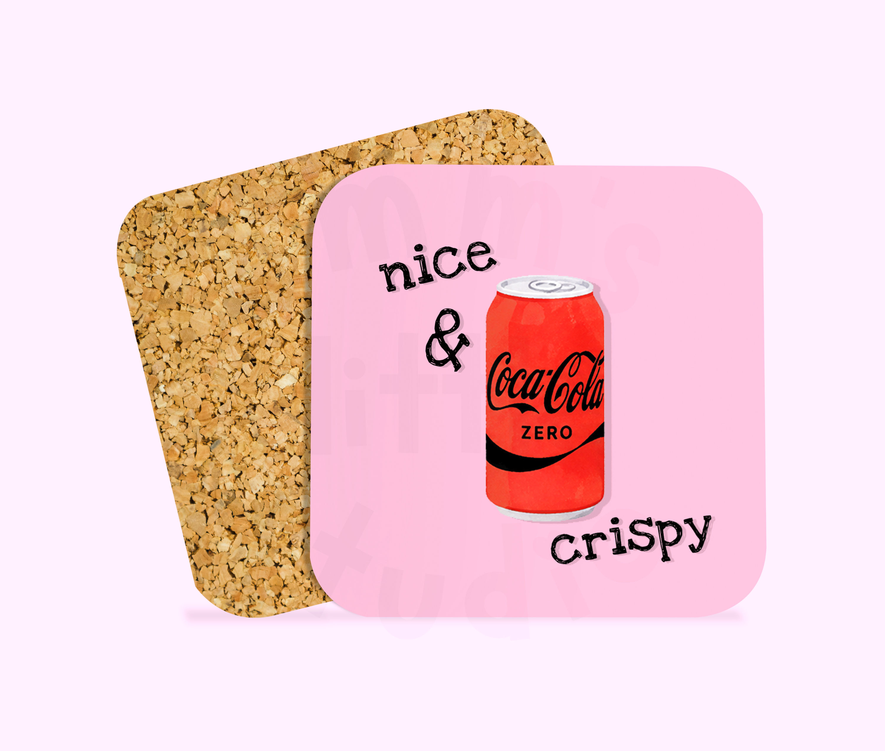Coke Zero Coaster