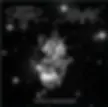 Agonia - Ogie? si?gnie nieba CD cover art: cosmic scene, seated figure