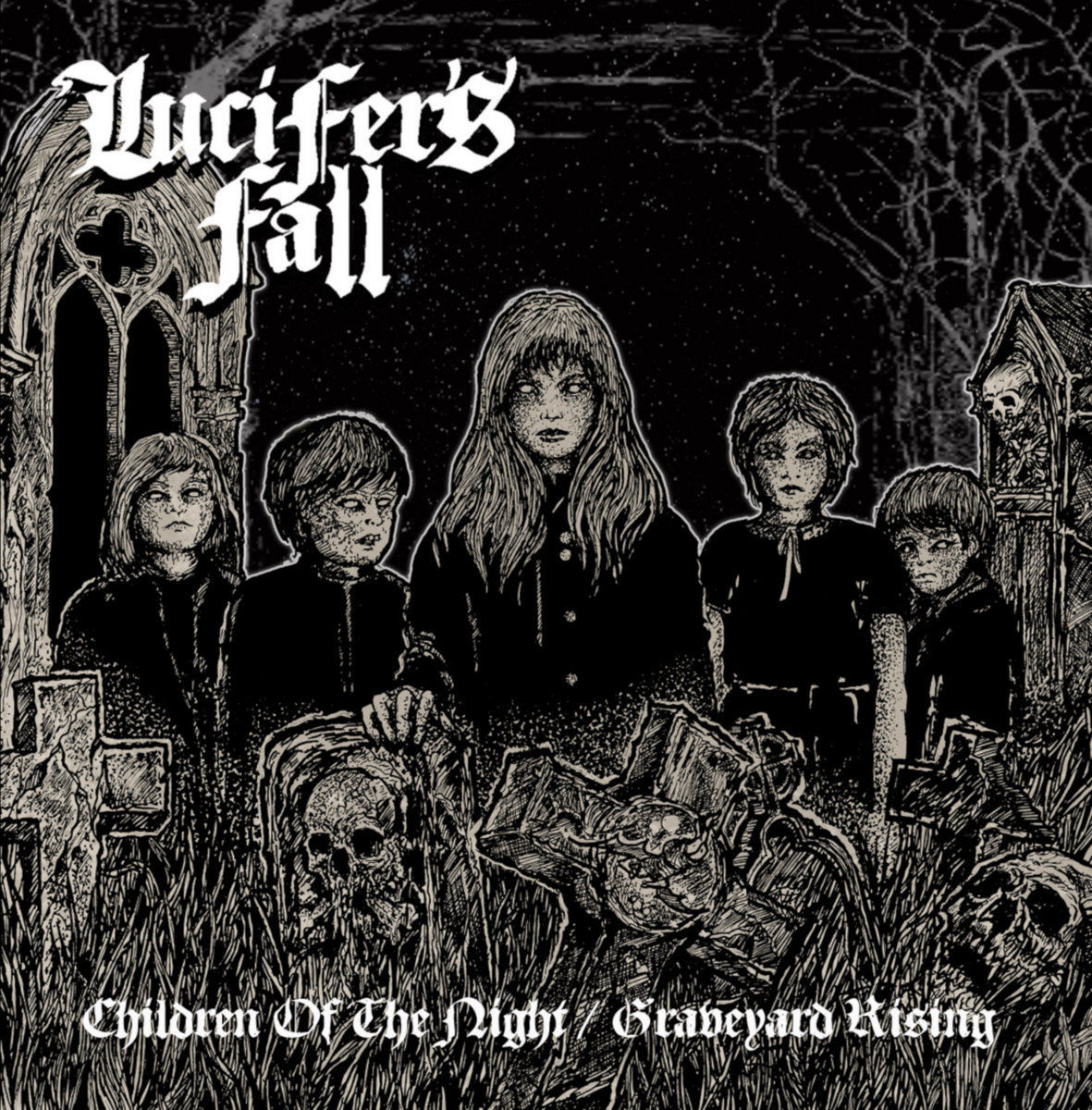 Wugerf's Fall album art: Children of the Night/Graveyard Whispering