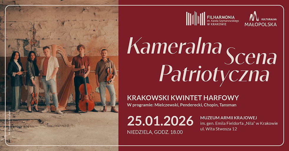 KAMERALNA SCENA PATRIOTYCZNA - Krakowski Kwintet Harfowy