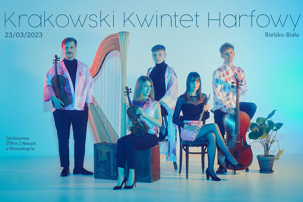 Krakowski Kwintet Harfowy - Koncert Kameralny, Bielsko Biała