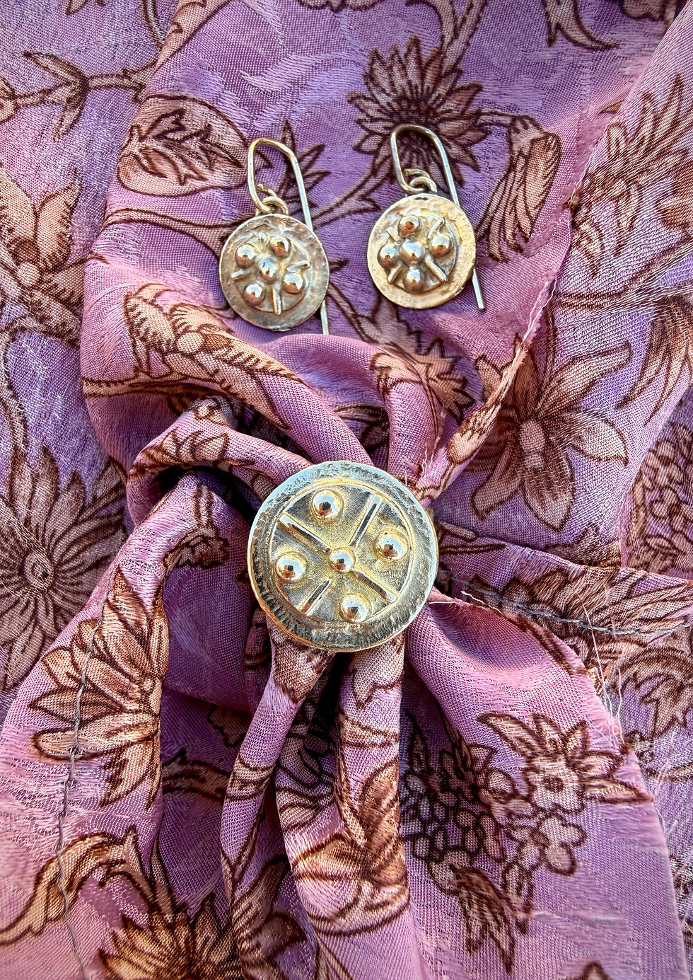 Thumbnail: Freya Earrings – Handmade Nordic Inspired Earrings 
