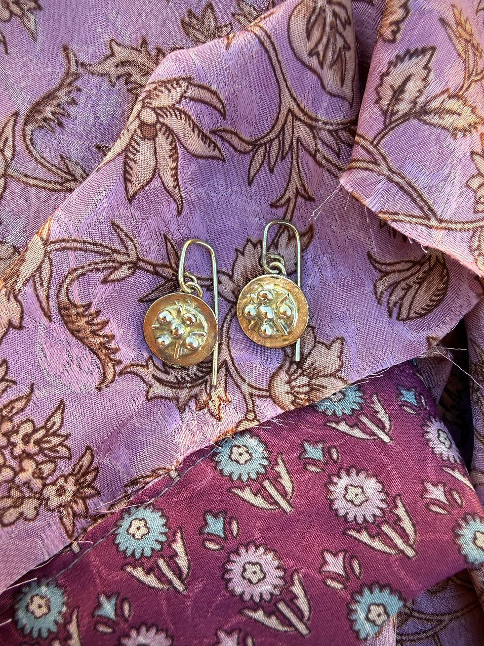 Thumbnail: Freya Earrings – Handmade Nordic Inspired Earrings 