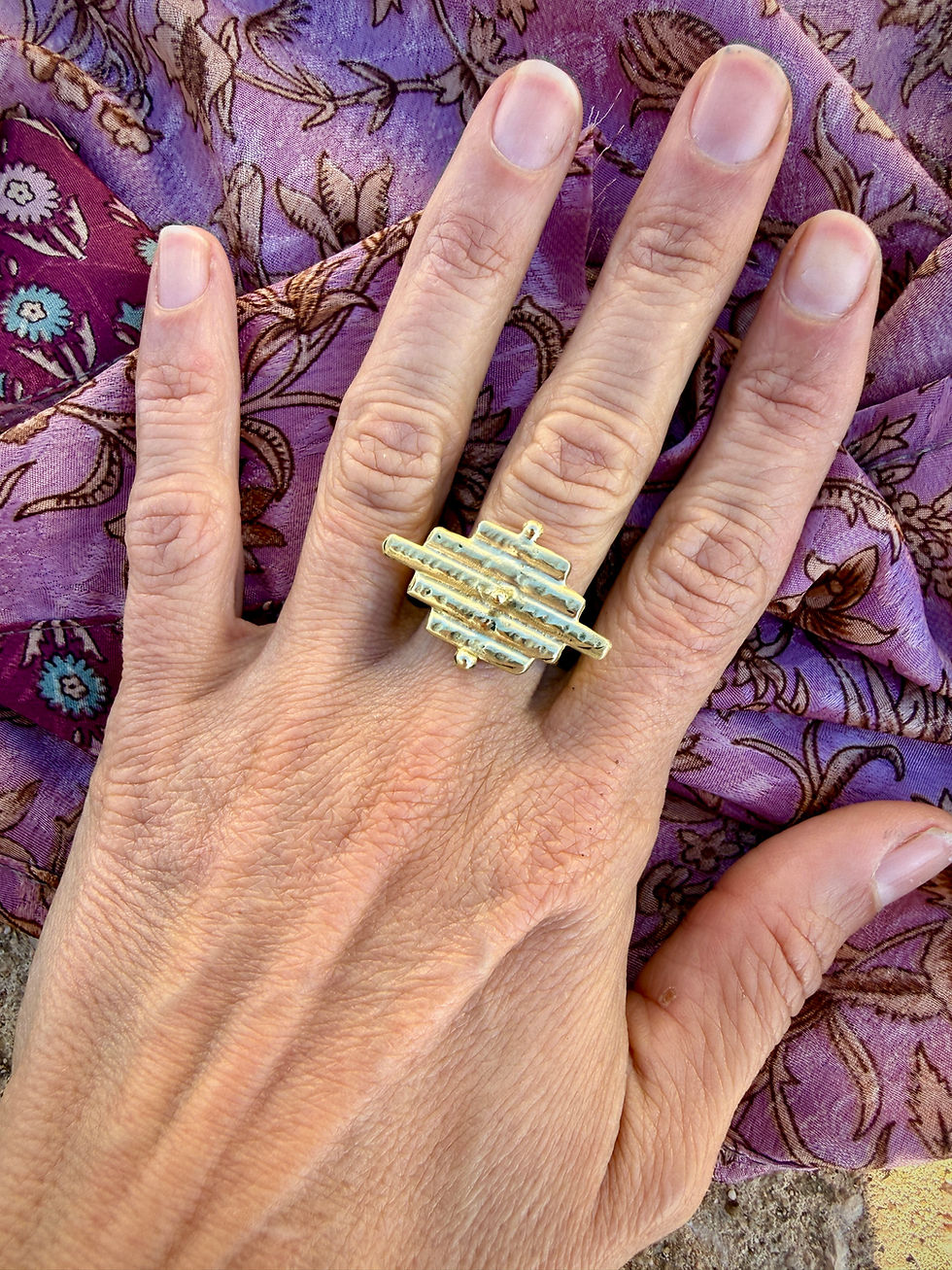 Thumbnail: Ixchel Ring – Handmade Maya Inspired Ring