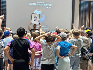 Klima-Karikatur-Ausstellung