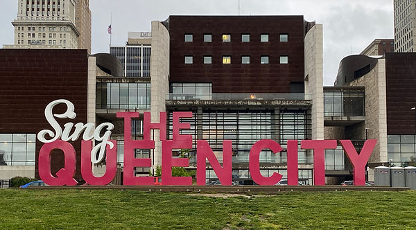 Sing the Queen City sign